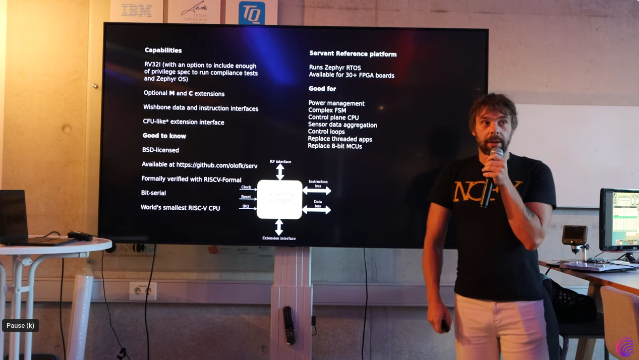 A quick talk about a small CPU, ORConf 2023, Munich, Germany